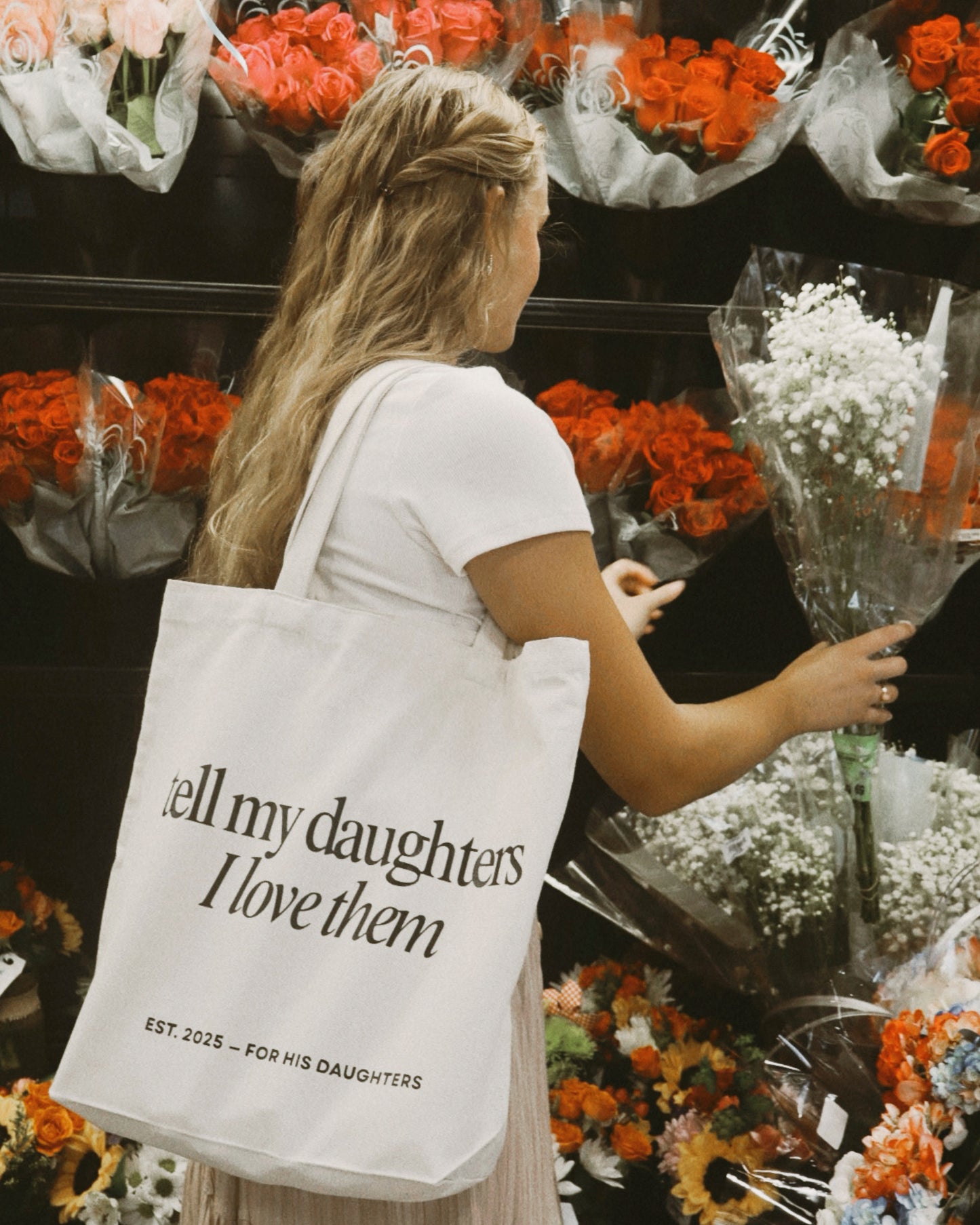 Tote Bag - "Tell My Daughters I Love Them"