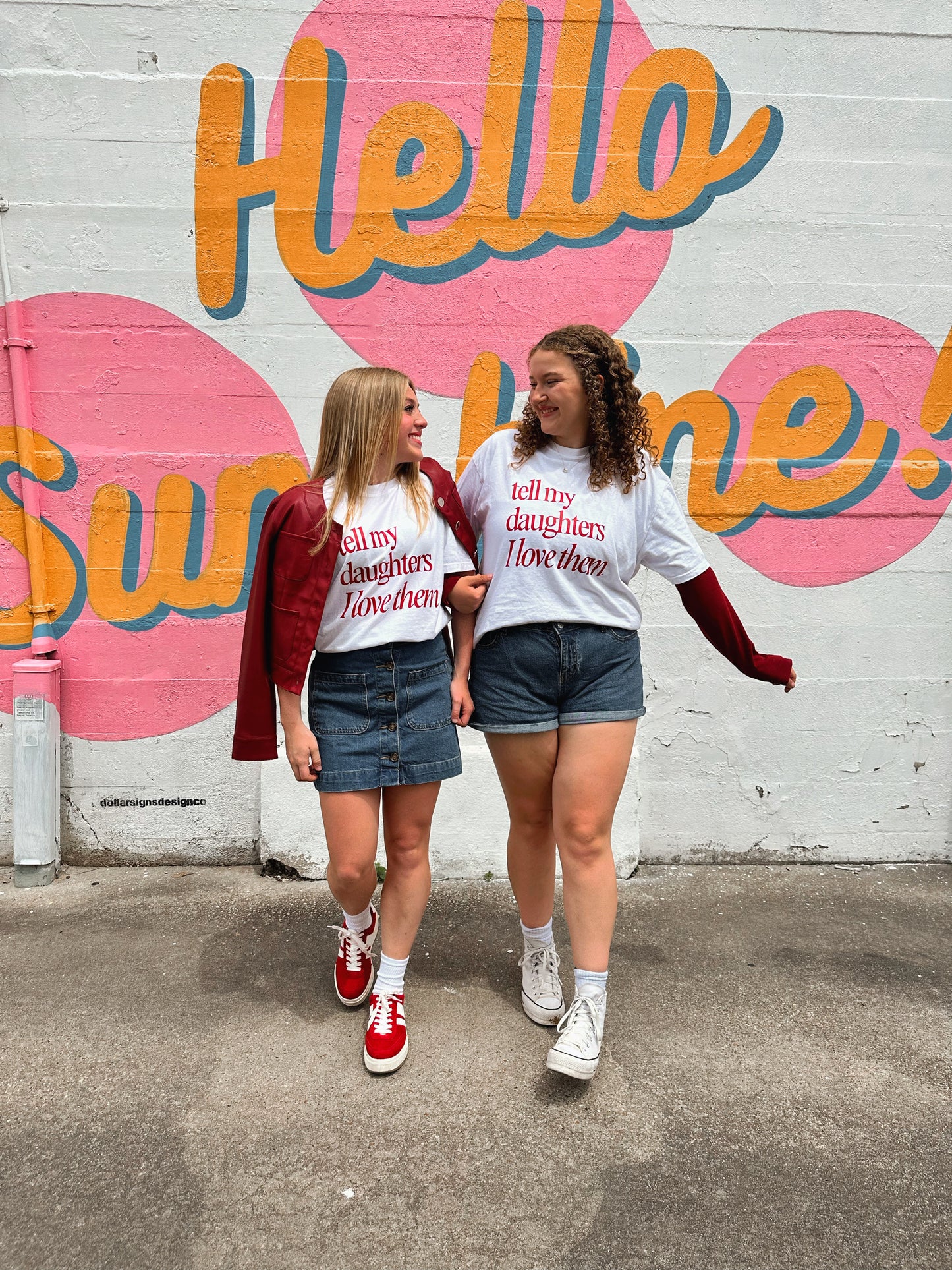 The Classic Tee: "Tell My Daughters I Love Them."